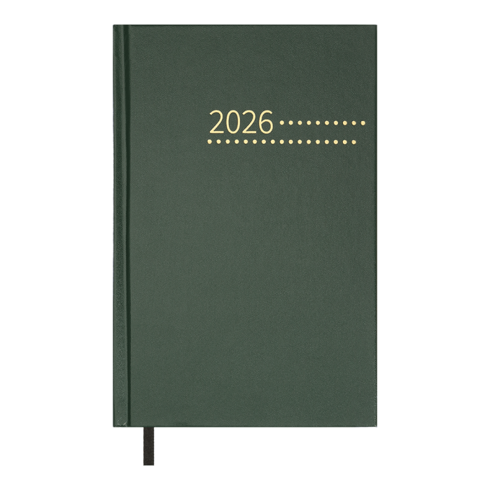 Щоденник 2026 Zest А5 (зелений) 320арк.