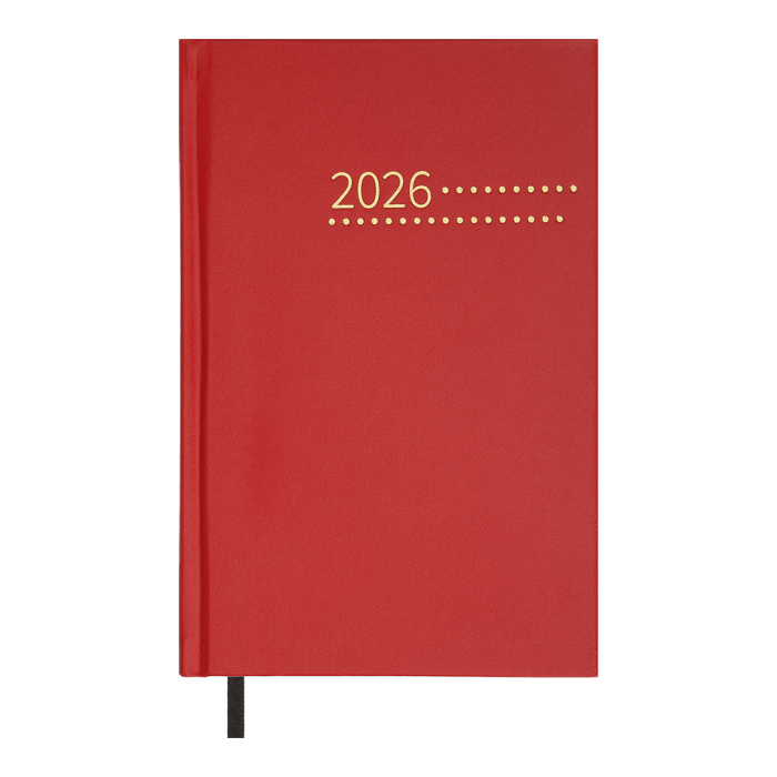 Щоденник 2026 Zest А5 (червоний) 320арк.