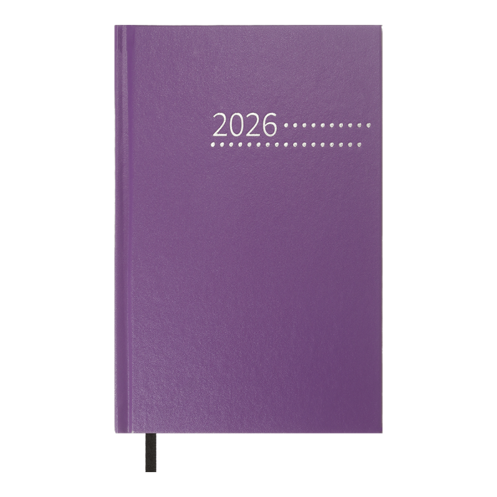 Щоденник 2026 Zest А5 (фіолетовий) 320арк.