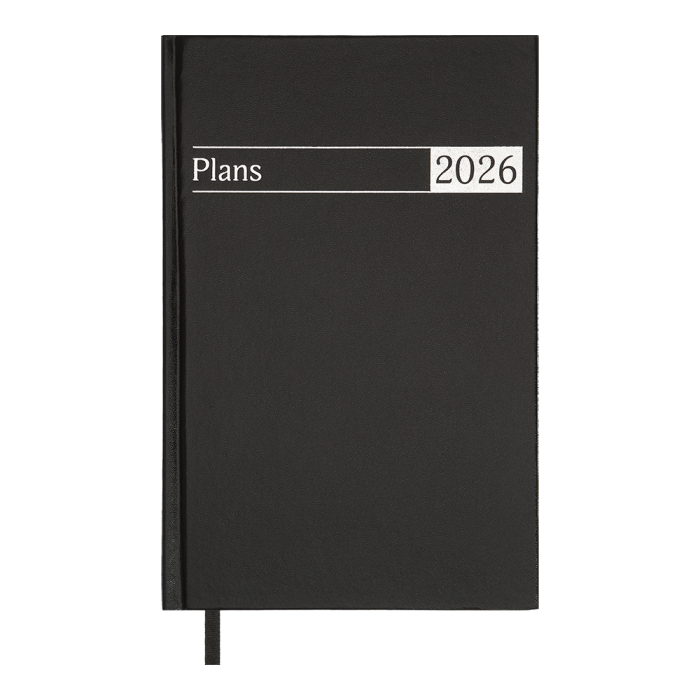 Щоденник 2026 Urban А5 (чорний) 320арк.