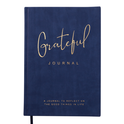 Блокнот діловий Grateful А5, 96арк. синій (клітинка) BM.295119-02