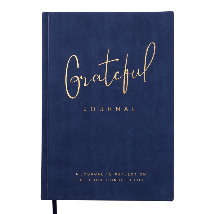 Блокнот діловий Grateful А5, 96арк. синій (клітинка) BM.295119-02