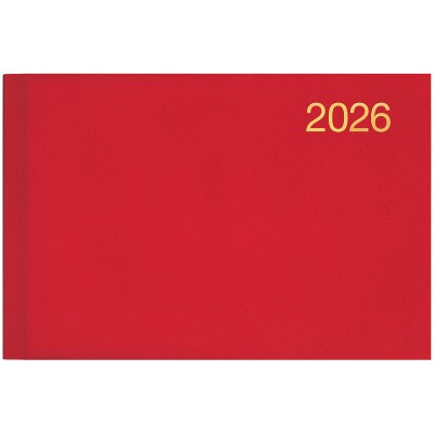 Щотижневик кишеньковий 2026 Miradur А6 (червоний)