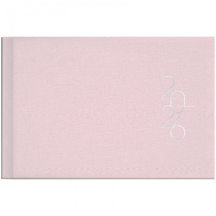 Щотижневик кишеньковий 2026 Linesse А6 (пудровий)