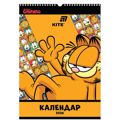 Календарь-планер настенный А3, 2026г., Garfield