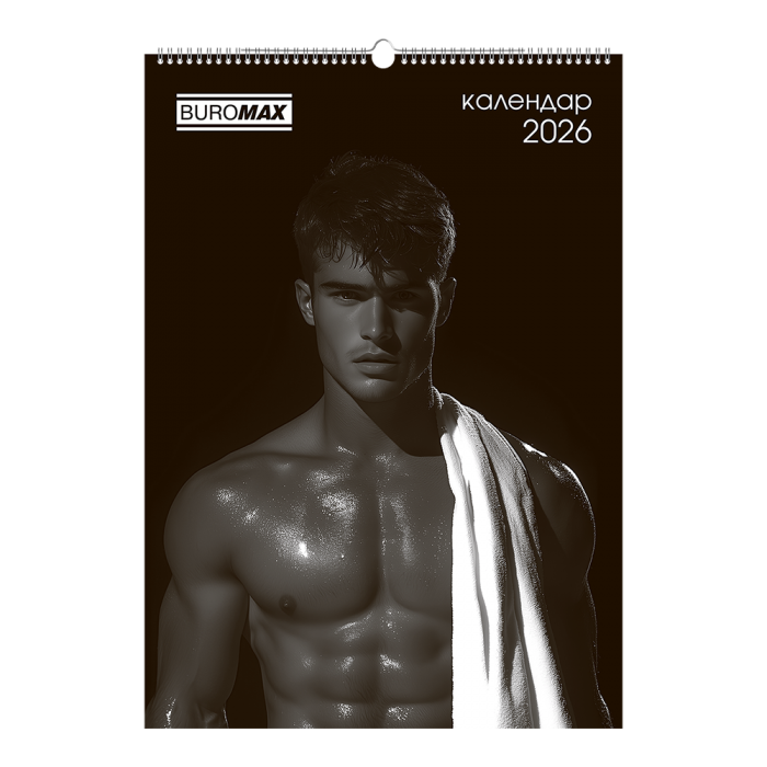 Календар настінний А2, 2026г., Men