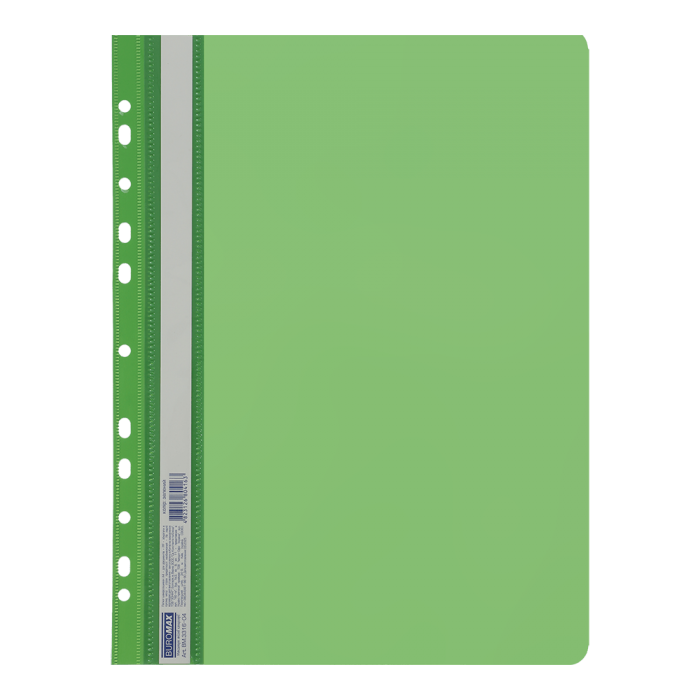 Швидкозшивач А4 з європерфорацією (зелений) BM.3316-04
