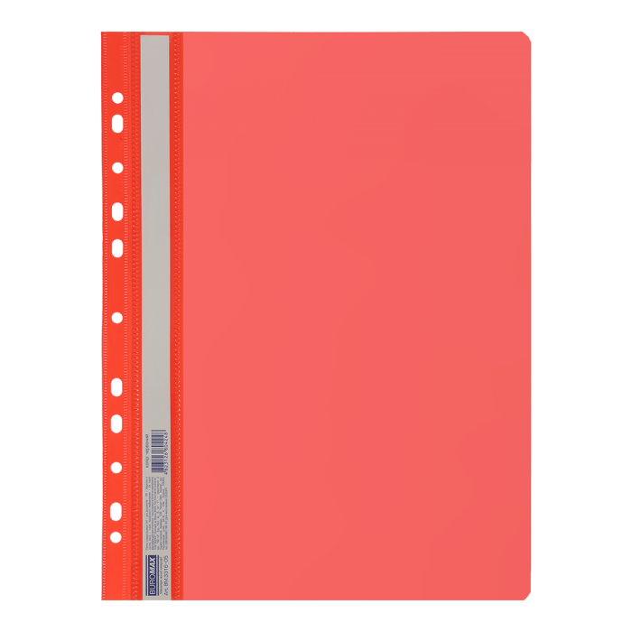 Швидкозшивач А4 з європерфорацією (червоний) BM.3316-05