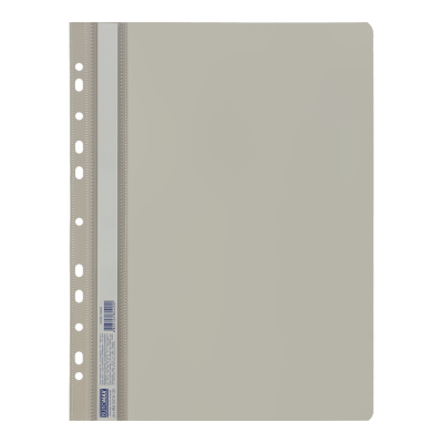 Скоросшиватель А4 с европерфорацией (серый) BM.3316-09