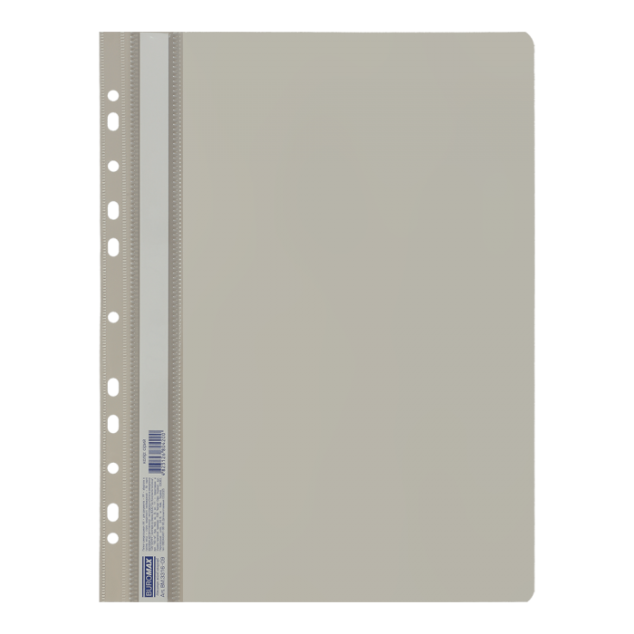 Швидкозшивач А4 з європерфорацією (сірий) BM.3316-09