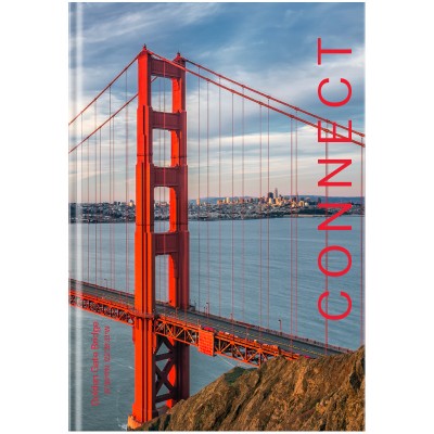 Книга канцелярська А4, Connect 96 аркушів (клітинка)