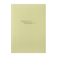 Книга канцелярська Morandi Style (оливковий) А4, 96 аркушів, клітинка