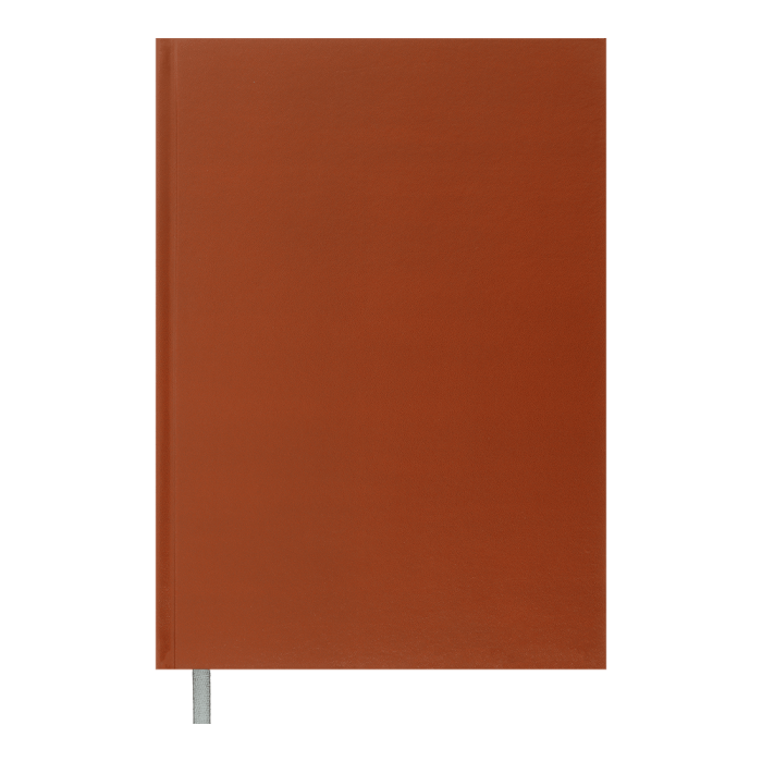 Книга канцелярська Optimal (коричневий) А4, 96 аркушів, клітинка