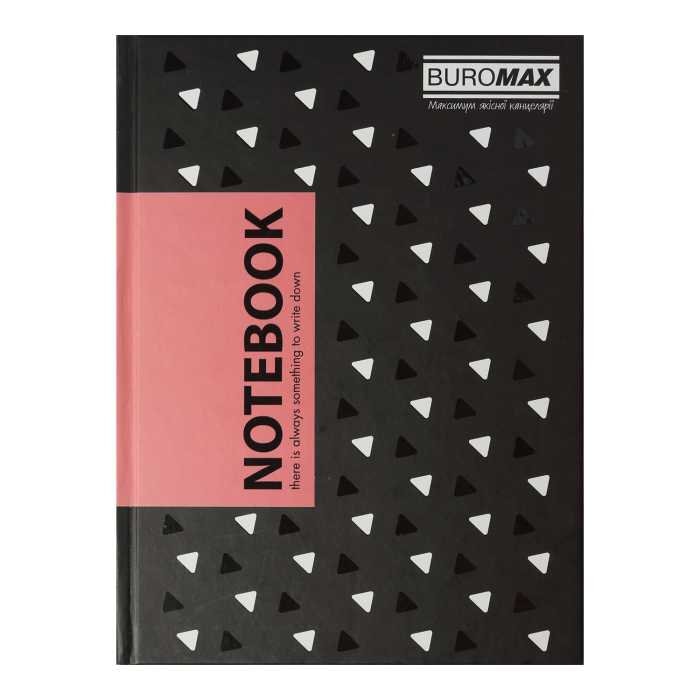 Книга записна INSOLITO, А5, 96 аркушів (клітинка) рожевий