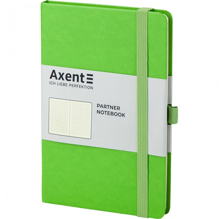 Книга записна Partner 125х195мм (салатовый/крапка) 8306-09-a