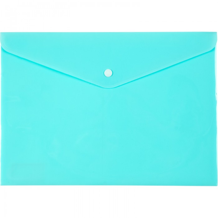 Папка-конверт на кнопці Pastelini А4 (м'ятний) 1412-18-a