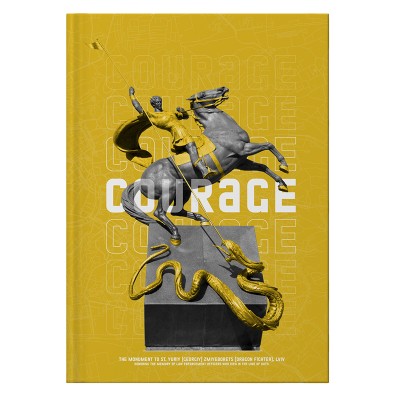 Книга канцелярская А4, Courage 96 листов (клетка) желтый 