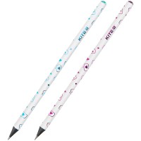 Олівець графітний без гумки з кристалом Hearts НВ