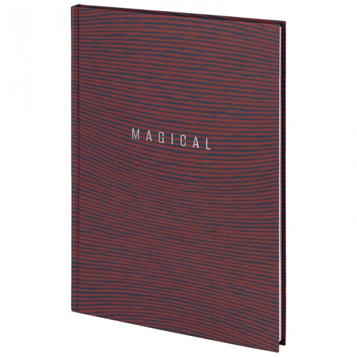 Книга канцелярська Earth colors А4, 96 аркушів, клітинка, Magical