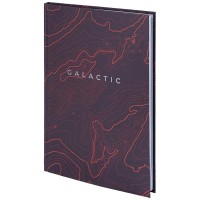 Книга канцелярська Earth colors А4, 96 аркушів, клітинка, Galactic