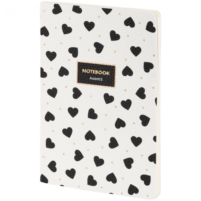 Книга записна Black&White А5, 60арк. (клітинка) 8710-7-a