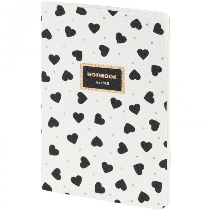 Книга записна Black&White А6, 60арк. (клітинка) 8711-7-a