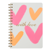 Зошит канцелярський Glamour А5 80арк. (клітинка) рожевий