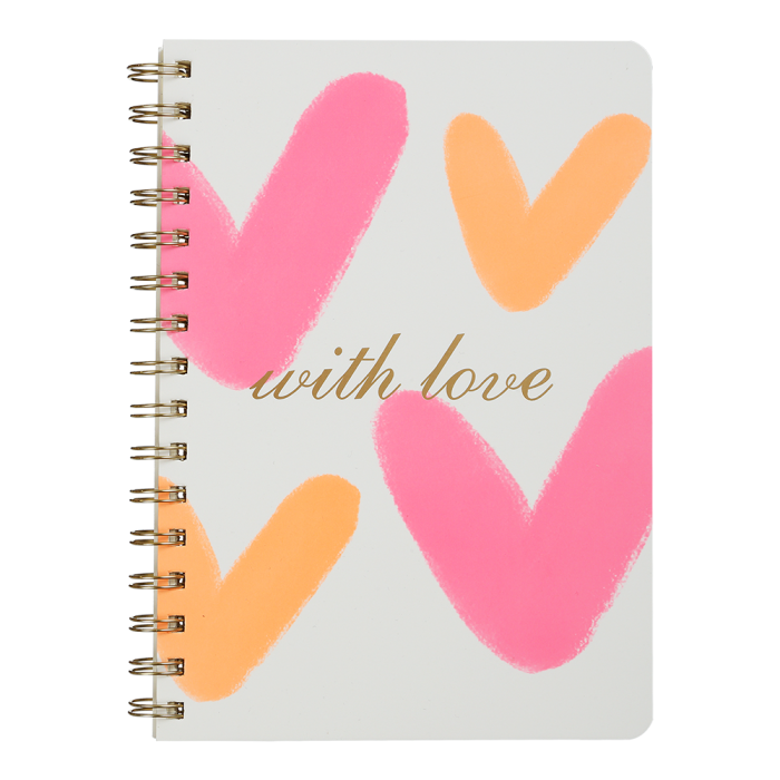 Зошит канцелярський Glamour А5 80арк. (клітинка) рожевий