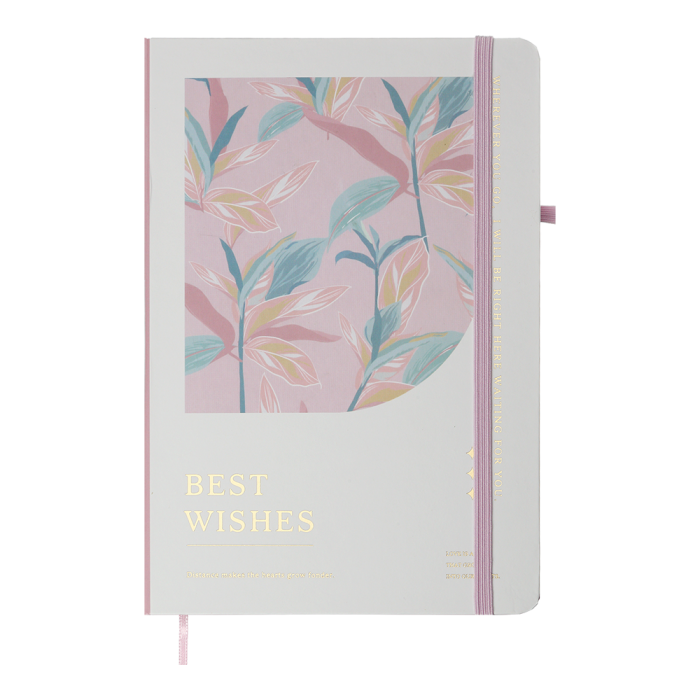 Книга записна на гумці Essence А5 80арк. (клітинка) білий