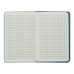 Книга записна на гумці Gradient А6 80арк. (клітинка) рожевий