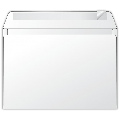 Конверт С5, самоклеющийся, белый (100шт/уп.) Конверт С5, самоклеющийся, белый (100шт/уп.)