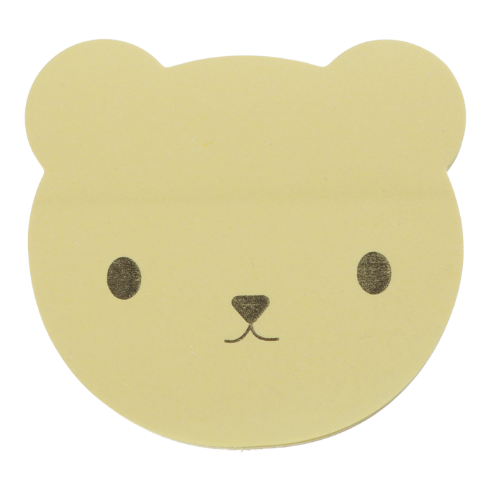 Блок паперу для заміток з клейким шаром Bear 50арк