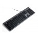 Клавіатура дротова Vinga KB735 black-grey 
