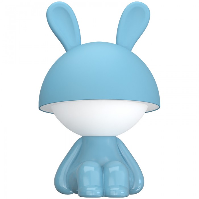Світильник-нічник LED з акумулятором Cute Bunny (блакитний)