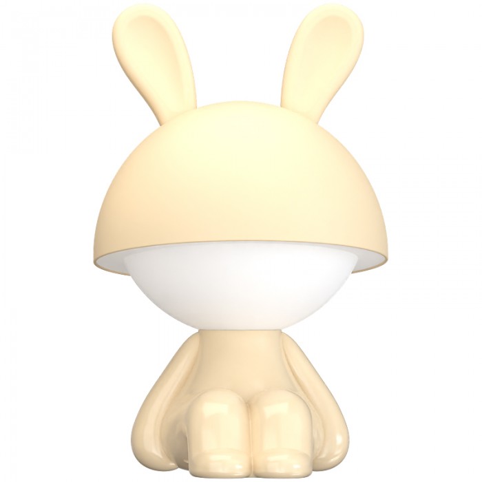 Світильник-нічник LED з акумулятором Cute Bunny (персиковий)