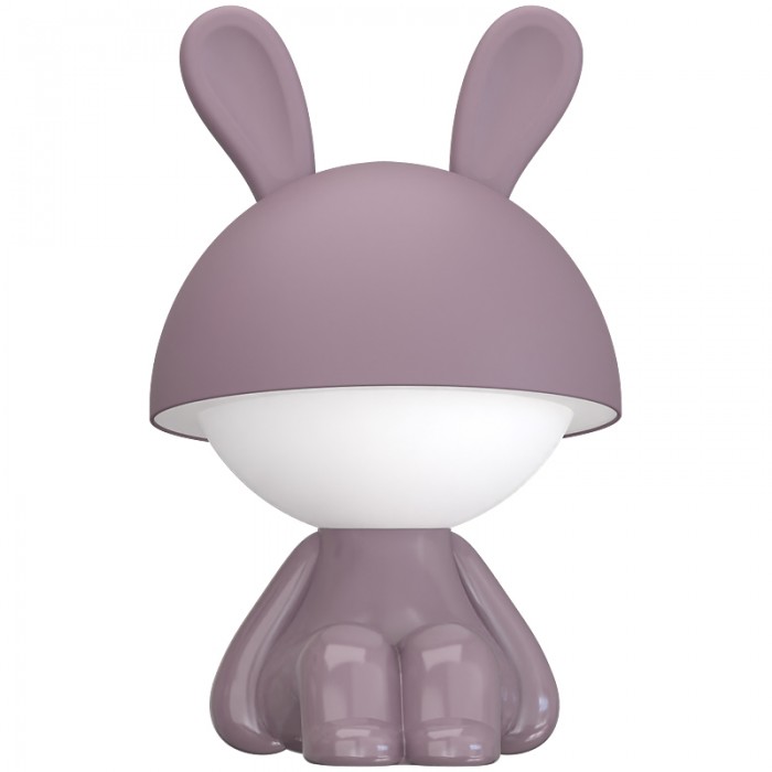 Світильник-нічник LED з акумулятором Cute Bunny (фіолетовий)