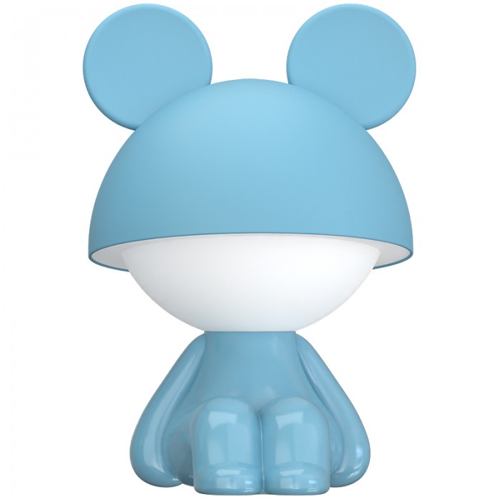 Світильник-нічник LED з акумулятором Cute Mouse (блакитний)