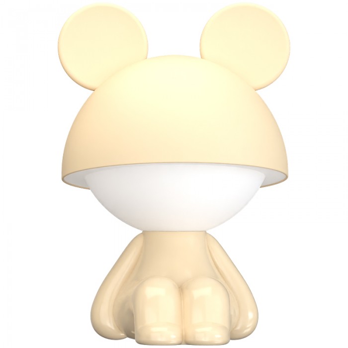 Світильник-нічник LED з акумулятором Cute Mouse (персиковий)