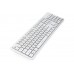 Клавіатура дротова Vinga KB410 White