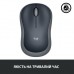Миша бездротова Logitech M185 swift grey