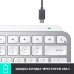 Клавіатура бездротова Logitech MX Keys Mini For Mac Wireless Illuminated UA Pale Grey Клавіатура бездротова Logitech MX Keys Mini For Mac Wireless Illuminated UA Pale Grey