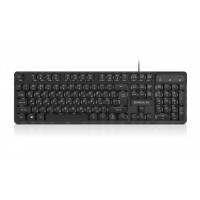 Клавіатура дротова REAL-EL RK-7015 USB Black