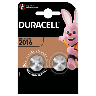Батарейки Duracell DL2016 DSN (2шт/уп) 