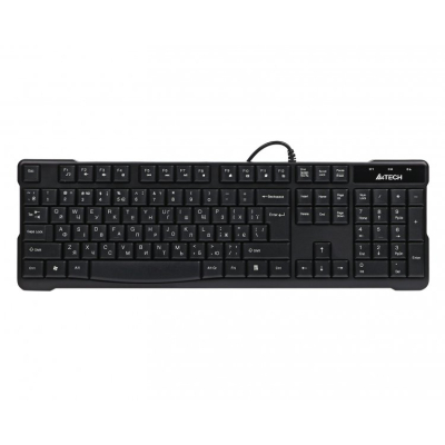 Клавіатура дротова A4Tech KR-750-BLACK-US