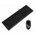 Комплект клавиатура и мышка A4Tech KR-8372 USB Black Комплект клавиатура и мышка A4Tech KR-8372 USB Black