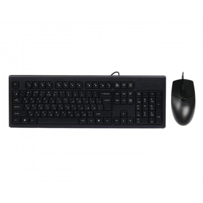 Комплект клавиатура и мышка A4Tech KR-8372 USB Black 