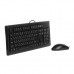 Комплект клавиатура и мышка A4Tech KR-8572 USB Black Комплект клавиатура и мышка A4Tech KR-8572 USB Black