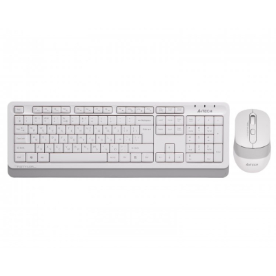Комплект клавіатура та миша A4Tech FG1010 White