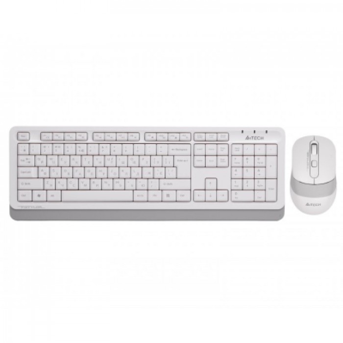 Комплект клавіатура та миша A4Tech FG1010 White