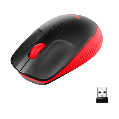 Миша бездротова Logitech M190 Red
